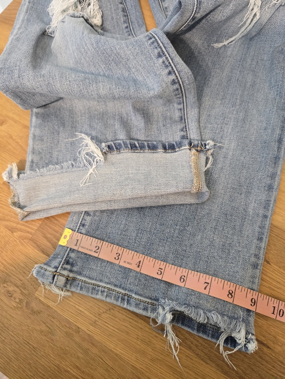 Judy Blue High Rise 90's Straight Fit Jeans In Light Wash JB82502 5/27 - Picture 13 of 15